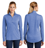 MHDSUKI/TriBlend Wicking Lightweight Quarter Zip Pullover/LST407/