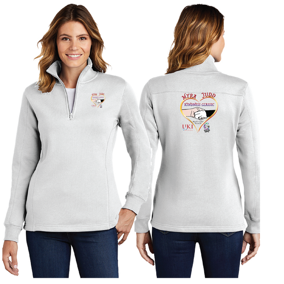 MKC/Ladies 9oz Quarter Zip Sweatshirt/LST253/