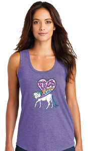 PNWUKI/Women's TriBlend Racerback Tank Top/DM138L/