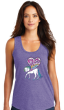 PNWUKI/Women's TriBlend Racerback Tank Top/DM138L/