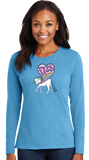 PNWUKI/Women's Long Sleeve Core Cotton Tee/LPC54LS/