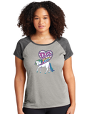 PNWUKI/Ladies Heather-On-Heather Contender™ Scoop Neck Tee/LST362