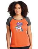 PNWUKI/Ladies Heather-On-Heather Contender™ Scoop Neck Tee/LST362