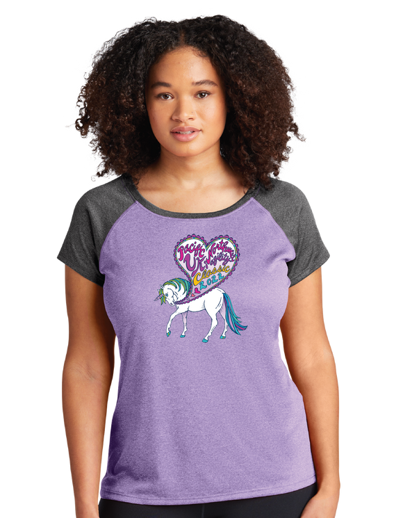 PNWUKI/Ladies Heather-On-Heather Contender™ Scoop Neck Tee/LST362