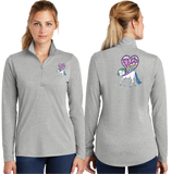 PNWUKI/TriBlend Wicking Lightweight Quarter Zip Pullover/LST407/