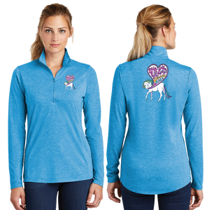 PNWUKI/TriBlend Wicking Lightweight Quarter Zip Pullover/LST407/