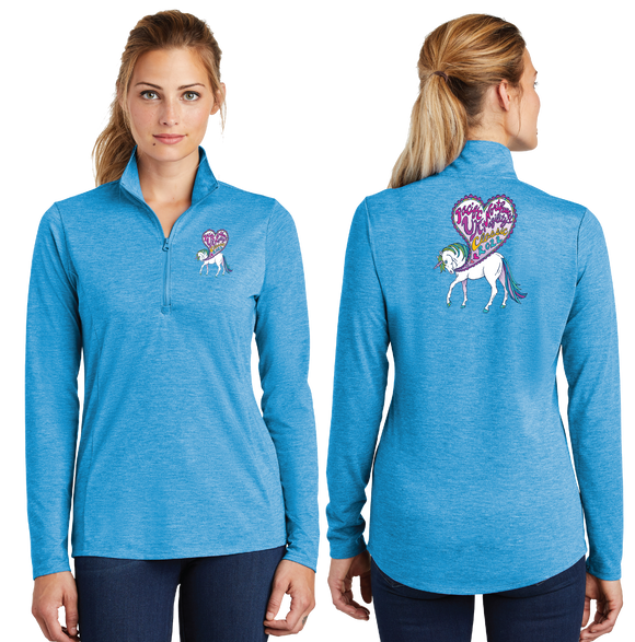 PNWUKI/TriBlend Wicking Lightweight Quarter Zip Pullover/LST407/