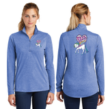 PNWUKI/TriBlend Wicking Lightweight Quarter Zip Pullover/LST407/