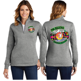 PNW/Ladies 9oz Quarter Zip Sweatshirt/LST253/