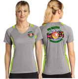 PNW/Sport-Tek® Ladies Heather Colorblock Contender™ V-Neck Tee/LST361/