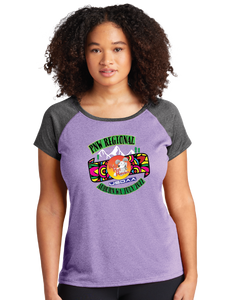 PNW/Ladies Heather-On-Heather Contender™ Scoop Neck Tee/LST362