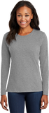 MHDSUKI/Women Long Sleeve Core Cotton Tee/LPC54LS/