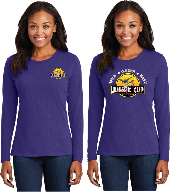 JCUP/Women Long Sleeve Core Cotton Tee/LPC54LS/