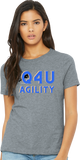 Q4U Agility - Women's Relaxed Fit 100% Cotton - 6400