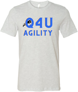 Q4U Agility Agility -  UniSex 100% Cotton T shirt - Great fit Men & Women - 3001