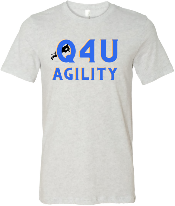 Q4U Agility Agility -  UniSex 100% Cotton T shirt - Great fit Men & Women - 3001