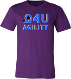 Q4U Agility Agility -  UniSex 100% Cotton T shirt - Great fit Men & Women - 3001