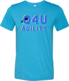 Q4U Agility -  UniSex Tri Blend T Shirt - SOFTEST "Cotton Feel" on the Market!-3413