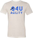 Q4U Agility -  UniSex Tri Blend T Shirt - SOFTEST "Cotton Feel" on the Market!-3413