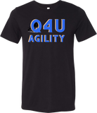 Q4U Agility -  UniSex Tri Blend T Shirt - SOFTEST "Cotton Feel" on the Market!-3413