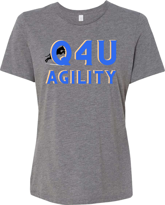 Q4U Agility - Women's Relaxed Fit Tri Blend 6413