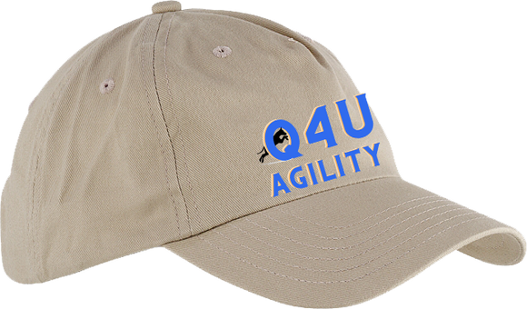 Q4U Agility - 5 Panel Low Profile Hat (DadHat)