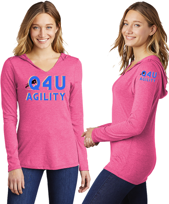 Q4U Agility - Women's Perfect Tri® Long Sleeve Hoodie. DM139L