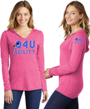 Q4U Agility - Women's Perfect Tri® Long Sleeve Hoodie. DM139L