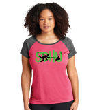 SDHU/Ladies Heather-On-Heather Contender™ Scoop Neck Tee/LST362