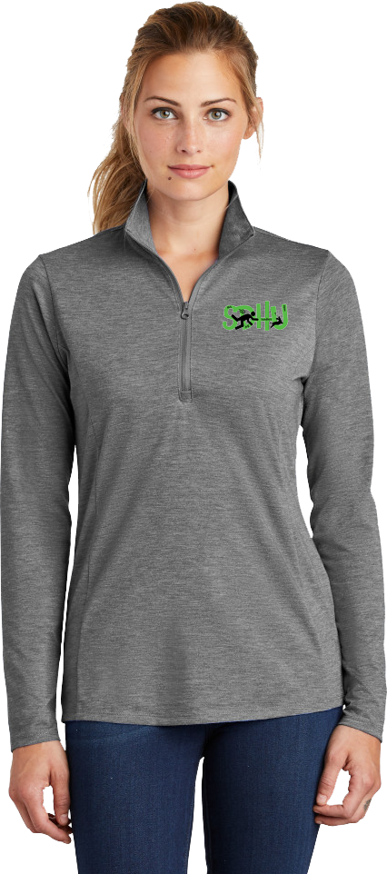 SDHU/TriBlend Wicking Lightweight Quarter Zip Pullover/LST407/