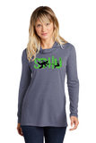 SDHU/Sport-Tek ® Women TriBlend Wicking Long Sleeve Hoodie/LST406/