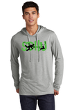 SDHU/UniSex Sport-Tek ® Tri-Blend Wicking Long Sleeve Hoodie/ST406/