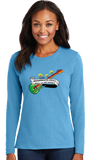 Sham/Women Long Sleeve Core Cotton Tee/LPC54LS/