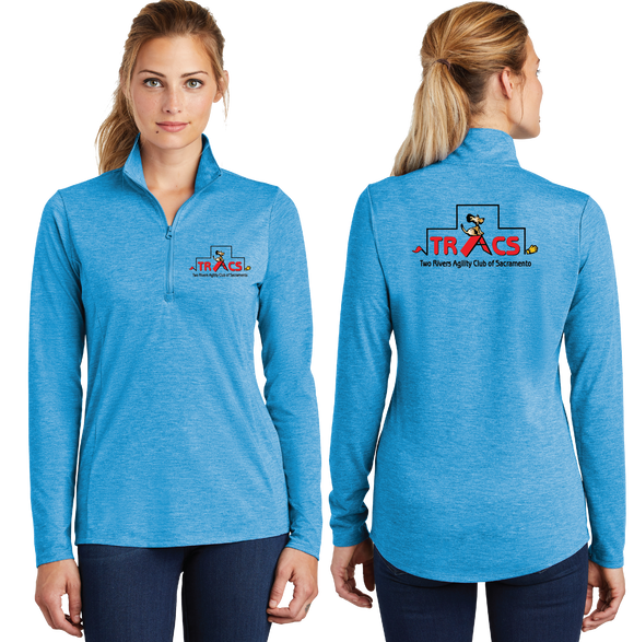 TRACS/TriBlend Wicking Lightweight Quarter Zip Pullover/LST407/