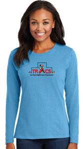 TRACS/Women Long Sleeve Core Cotton Tee/LPC54LS/