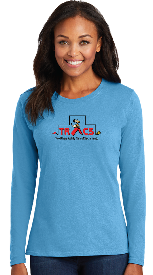 TRACS/Women Long Sleeve Core Cotton Tee/LPC54LS/