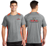 TRACS/Sport Tek Heather Colorblock Contender Tee/ST361