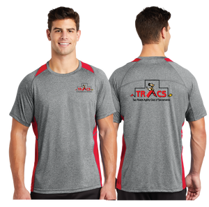 TRACS/Sport Tek Heather Colorblock Contender Tee/ST361