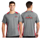 TRACS/Sport Tek Heather Colorblock Contender Tee/ST361