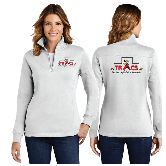 TRACS/Ladies 9oz Quarter Zip Sweatshirt/LST253/