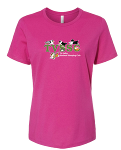 TVS/Bella Canvas Women Relaxed Fit All Cotton/6400/