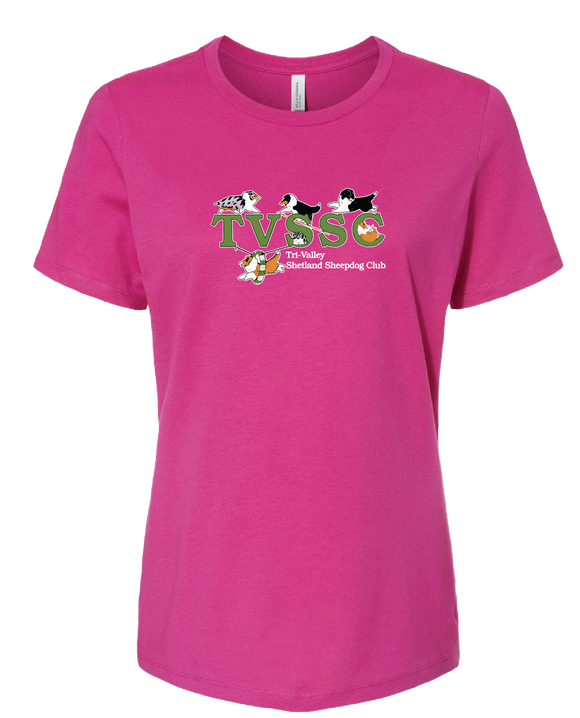 TVS/Bella Canvas Women Relaxed Fit All Cotton/6400/