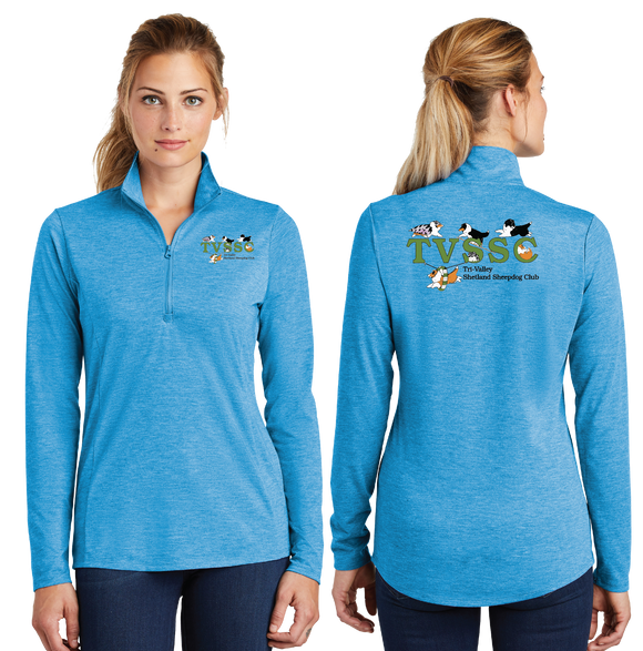 TVS/TriBlend Wicking Lightweight Quarter Zip Pullover/LST407/