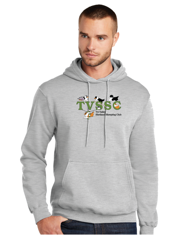 TVS/Port and Company Core Fleece Pullover Hooded Sweatshirt/PC78H/