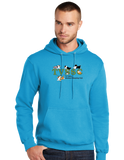 TVS/Port and Company Core Fleece Pullover Hooded Sweatshirt/PC78H/