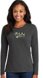 TVS/Women Long Sleeve Core Cotton Tee/LPC54LS/