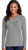 TVS/Women Long Sleeve Core Cotton Tee/LPC54LS/