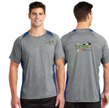 TVS/Sport Tek Heather Colorblock Contender Tee/ST361/