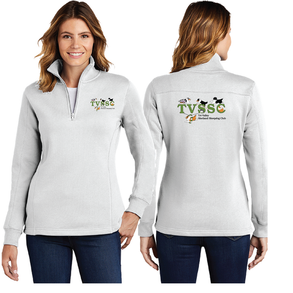 TVS/Ladies 9oz Quarter Zip Sweatshirt/LST253/