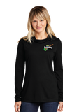 Sham/Sport Tek Women TriBlend Wicking Long Sleeve Hoodie/LST406/